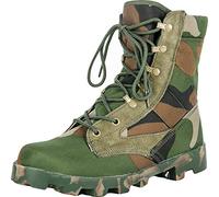 QAXZESA Men's Ultralight Breathable Military Boots Outdoor Desert Tactical Booties Combat Boots Army Patrol Boot Security Police Shoes,Green-43