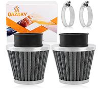QAZAKY 2pcs 38mm 39mm 40mm 1.5" Air Filter Cleaner for 50cc 90cc 110cc 125cc 150cc 200cc GY6 Motorcycle ATV Scooter Quad Go Kart Moped Pit Dirt Racing Bike Kawasaki Yamaha Suzuki Baja TaoTao
