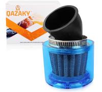 QAZAKY 2PCS 41mm 42mm 43mm Air Filter Cleaner 45 Degree Bend Splash Proof Plastic Cover Waterproof for Motorcycle ATV Quad Scooter Go Kart Pit Dirt Bike 50cc-90cc 110cc 125cc 150cc 200cc 250cc GY6
