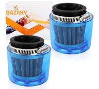 QAZAKY 2PCS 41mm 42mm 43mm Air Filter Cleaner Splash Proof Plastic Cover Waterproof for Motorcycle ATV Quad Scooter Go Kart Moped Dirt Racing Bike 50cc-90cc 110cc 125cc 150cc 200cc 250cc GY6 1.65inch
