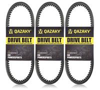 QAZAKY 3pcs Gokart Drive Belt Compatible with Yerf Dog 203591 Q430203W Q43103W Q43203W Manco Carter 5.5hp 6.5hp 203591A 203591B 203591C Tecumseh Kartco 7655 Rotary 10052 Comet 30 Series Units Go Kart