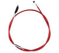 QAZAKY 50inch Adjustable Red Clutch Cable for 50cc-90cc 110cc 125cc 140cc 150cc 190cc 200cc 250cc ATV Quad Scooter Go Kart Moped Chopper Pit Dirt Bike Tricycle Buggy TaoTao Buyang Coolsport Baja Sunl