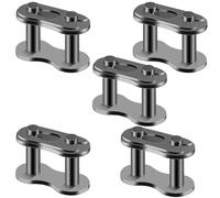 QAZAKY 5pcs 428 Drive Chain Repair Master Connector Split Link Compatible with 50cc 70cc 90cc 110cc 125cc ATV Quad Scooter Motorcycle Go Kart Chopper Moped Pit Dirt Pocket Mini Bike XR50 CRF50