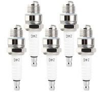 QAZAKY 5pcs Spark Plug Z4C for 49cc 50cc 66cc 70cc 80cc 2-Stroke Engine Motorized Bicycle Moped Scooter Yamaha JOG50 90 ZX50 DIO50 Suzuki AG100 QJ50 DX100 AX100 CJ750