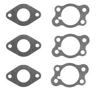 QAZAKY 6 Pcs Carburetor Gasket Compatible with EZGO Gas Golf Cart 295cc 350cc 4-Cycle Robin Engine Marathon Medalist TXT Freedom ST Sport ST350 MPT Workhorse 800 875 1200 Club Clays Car Shuttle Series