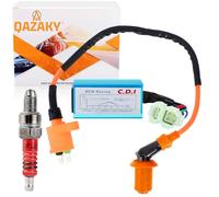 QAZAKY 6 Pins CDI + Ignition Coil + Spark Plug for XR50 XR70 XR80 XR100 CRF50 CRF70 CRF80 CRF100 Pit Dirt Bike 50cc - 110cc 125cc 150cc