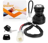 QAZAKY Badger 80 Moto-4 Ignition Key Switch Compatible with Yamaha YFM80 Banshee 350 YFZ350 Breeze 125 YFA125 Big Bear 350 YFM350 Warrior 350 Champ 100 YFM100 YFM225 YFM250 YFM350X YFM350ER 225 ATV