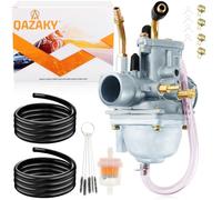 QAZAKY Carburetor Compatible with Polaris Predator Scrambler Sportsman 50 90 E-TON Eton Viper AXL50 RXL50 RXL70 TXL50 Beamer R2 2-Stroke Yamaha Jog 100 90cc 100cc 4DM Manual Cable Choke Style 19mm