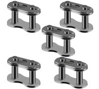 QAZAKY Compatible with 5 pcs 530 Drive Chain Repair Master Connector Split Link for ATV Quad Scooter Motorcycle Go Kart Moped Pit Dirt Pocket Racing Bike Triumph Yamaha