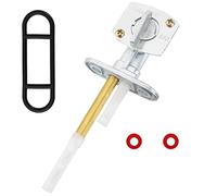 QAZAKY Fuel Gas Tank Petcock Valve Switch Compatible with Kawasaki Bayou 220 250 300 400 KLF220 KLF250 KLF300 KLF400 Prairie 300 360 400 KVF300 KVF360 KVF400 Ninja 500R EX500 ZX600 KZ 550 440 305 250