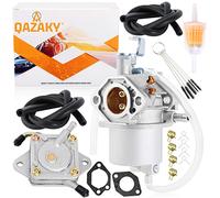 QAZAKY Golf Cart Carburetor Fuel Pump Compatible with Kawasaki FE290 Engine Gas Club Car DS Precedent Turf Carryall OHV FE290cc 1016478 1018056-01 1019056-01 17561 1016438 1016439 1016440 1016441 Carb