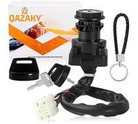 QAZAKY Ignition Key Switch Compatible with Suzuki King Quad 400 450 500 750 Eiger 400 LTA400 LTA400F LTF400 LTF400F LTA450 LTA500X LTA750 LTA750X LTA400FC LTA450X LTA450XZ LTA500XP LTA500XPZ LTA500XZ