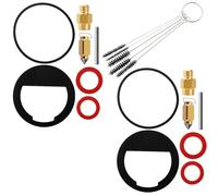 QAZAKY Pack of 2 Carburetor Rebuild Kit Compatible with Kohler K-Series K90 K91 K141 K160 K161 K181 K191 K241 K301 K321 K330 K331 K341 K482 K532 2575701-S 25 757 01 S