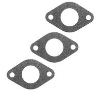 QAZAKY Pack-of-3 Carburetor Base Gasket Compatible with Yamaha Golf Cart G2 G5 G8 G9 G11 G14 Gas 4-Cycle Engine Carb J38-13557-01-00