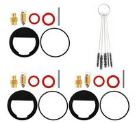 QAZAKY Pack of 3 Carburetor Rebuild Kit Compatible with Kohler 2575701-S K-Series K90 K91 K141 K160 K161 K181 K191 K241 K301 K321 K330 K331 K341 K482 K532 4HP 6HP 7HP 8HP 10HP 12HP 14HP & 16HP