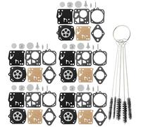 QAZAKY Pack of 5 Carburetor Rebuild Kit Compatible with Tillotson RK-23HS RK-17HS String Trimmer Blower Poulan Weedeater Ryobi Ryan IDC Homelite Lawnboy Toro McCulloch Jonsered RK 23 HS 2-Cycle Carb