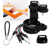 QAZAKY TRX350D Ignition Key Switch Compatible with Fourtrax Foreman 350 TRX350 D 1986-1989 35010-HA7-670 35010-HA7-671 35100-HA7-675