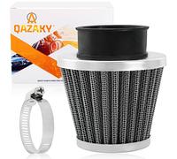 QAZAKY Universal Air Filter Cleaner 57mm 58mm 59mm 60mm Compatible with 50cc-90cc 110cc 125cc 150cc 200cc 250cc GY6 Motorcycle ATV Scooter Quad Go Kart Moped Pit Dirt Racing Bike Suzuki Baja 2.36inch