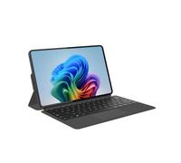 QAZIPO 2-in-1 Laptop Tablet, 12" 2K FHD IPS Touchscreen, 12GB RAM 512GB SSD | Windows 11 Tablet with Magnetic Keyboard, 6500Y CPU, USB-C, 2 Stereo Speakers, for Home Office Students Business