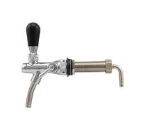 QAZMLP Home brewing Adjustable Beer Tap with 4inch Shank Chrome Plating Flow Control Beer Faucet Homebrew Kegerator Draft Beer Tap Wine accessories