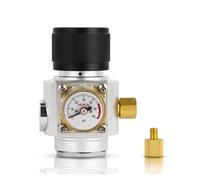 QAZMLP Home brewing Barb/Thread Brewing Co2 Charger with Unique Relief Pressure Hole,Beer Keg Soda Cylinder Gas Charging Regulatr Wine accessories(For Co2 Cylinder)
