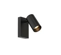 Qazqa Modern Adjustable Spotlight, Ceiling Light - Jeana Luxe - Black, Rectangle, max. 10W, gu10, 7.6cm, Ideal for Kitchen, and Living Room