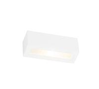 Qazqa - Modern Wall Lamp I Wall Light White - Tjada Novo- - Modern - Suitable for LED G9 | 1 Light - Plaster Wall Light - Suitable for Living Room I Kitchen I Bedroom I