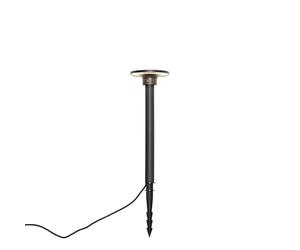 Qazqa - Outdoor Modern spiked spot black incl. LED IP54 - Skyf Garden- - Modern | 1 way light - Polyester Outdoor spotway light - Suitable for