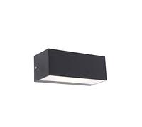 Qazqa - Outdoor Modern Wall Lamp I Wall Light Black IP44 - Houks Garden- - Modern - Suitable for LED E27 | 1 Light - Polyester Outdoor Wall Light - Suitable for