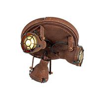 Qazqa - Sturdy Ceiling Spotlight 3 Rust - Sorra- - Industrial - Suitable for LED GU10 | 3 Way Light - Steel Surface-Mounted spotway Light - Suitable for Living Room I Kitchen I Bedroom I