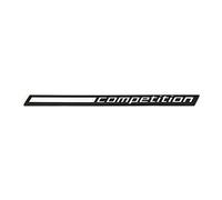 QAZWSXD swaiwai 3D COMPETITION Logo Car Sticker Emblem Badge Trunk Decal Fit For BMW Thunder Edition M1 M2 M3 M4 M5 M6 M7 M8 X3M X4M X5M X6M Sticker (Color Name : L Competition)