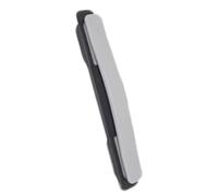 QAZWZG 3pcs Universal Multi Colored Luggage Handle Replacement Plastic Accessories Portable Grip Travel for Repair(Grey)