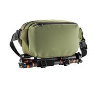 QAZWZG Shoulder Bag 10L Camera Sling Waterproof Scratch-Resistant for Lens Filter Drone Universal for Outdoors(Dark Green)