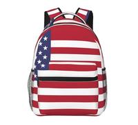 QAZWZML American flag Laptop Backpack - Lightweight Daypack for Travel, Hiking, Business, Camping & Gym