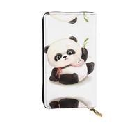 QAZWZML Baby Pandas Coin Storage Bag, Long Clutch, Mobile Phone Bag and ID Card Compartment are Suitable for Travel and Daily use
