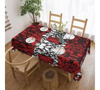 QAZWZML Canada Flag Wallpapers Patterned square lace tablecloth 54x72in suitable for dining tables buffets parties and camping