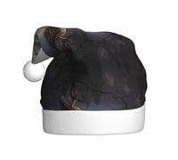 QAZWZML Evil Owl Adult Christmas hats with printed holiday prints perfect for stage performances holiday parties and more
