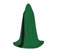 QAZWZML Flag of the Sultanate of Delhi Printed Medium Capes Stage Performances, Theater Performances, Cosplay Youth Hooded Capes