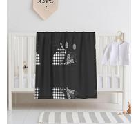 QAZWZML Happy EasterBaby swaddle blanket, perfect for newborns, crib blankets, for use in the crib, naptime, or daycare