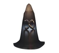 QAZWZML Infinity symbol Printed Large Capes Stage Performances, Theater Performances, Cosplay Youth Hooded Capes