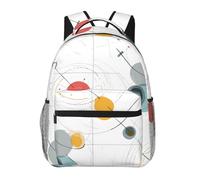 QAZWZML Node signals Laptop Backpack - Lightweight Daypack for Travel, Hiking, Business, Camping & Gym
