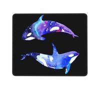 QAZWZML Orca Killer Whale Printed Desktop Mouse Pad Desktop Gaming Mouse Pad Suitable For Office And Gaming 7.9 x 9.5 in