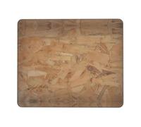 QAZWZML Retro Rough Oak Wall Printed Desktop Mouse Pad Desktop Gaming Mouse Pad Suitable For Office And Gaming 7 x 8.6 in