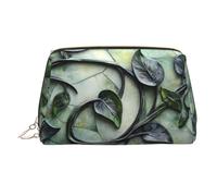 QAZWZML vine curl Printed Cosmetics Storage Bag Travel Home Toiletry Bag Suitable For Business Trips And Vacation Essentials