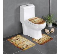 QAZWZML women in ancient egypt Patterned Bathroom Mat Set, suitable for most home bathrooms and hotel rooms.
