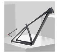 QAZXDRFG 15'' 17'' 19'' Mountain Bike Frame Carbon Fiber Disc Brake Thru Axle 142x12mm Bike Frame for 27.5er 29er Wheelset Routing Internal BB92 (Color : Matte Black, Size : 15X27.5in)