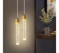 QAZXDRFG Nordic Crystal Pendant Lights LED Ceiling Lamp Bedside Hanging Lighting for Living Room Kitchen Bedroom Ceiling Home Decor,Modern