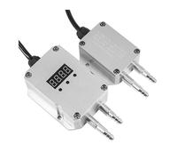 QAZXSEMUI Differential Pressure Transmitter Range -10-0-10Kpa Digital Micro Difference RS485 Output Converter Sensor QDF70B(0-10v Output,-10-0-10Kpa)