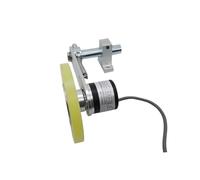 QAZXSEMUI GHW38 Rotary Encoder NPN AB Phase 200mm 250mm 300mm Wheel Length Measuring Sensor(200mm wheel 1000ppr)