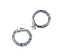 QAZXSEMUI M18 Analog inductive Proximity Sensor with Magnetic core Made of Pure Copper Tube Durable and Rust-Proof(M18 non-flush NPN NO-Sn:7mm)